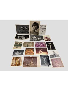 18 Vintage Holiday on Ice Skating Show Photos 1960s Figure Skaters & Dancers Lot